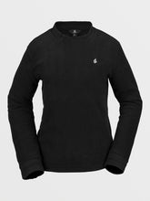 Volcom Polar Fleece Crew Pullover Black