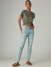 Lucky Brand High Rise Bridgette Skinny Girl Crush Dest