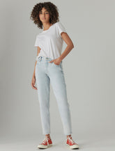 Lucky Brand High Rise Drew Mom Script