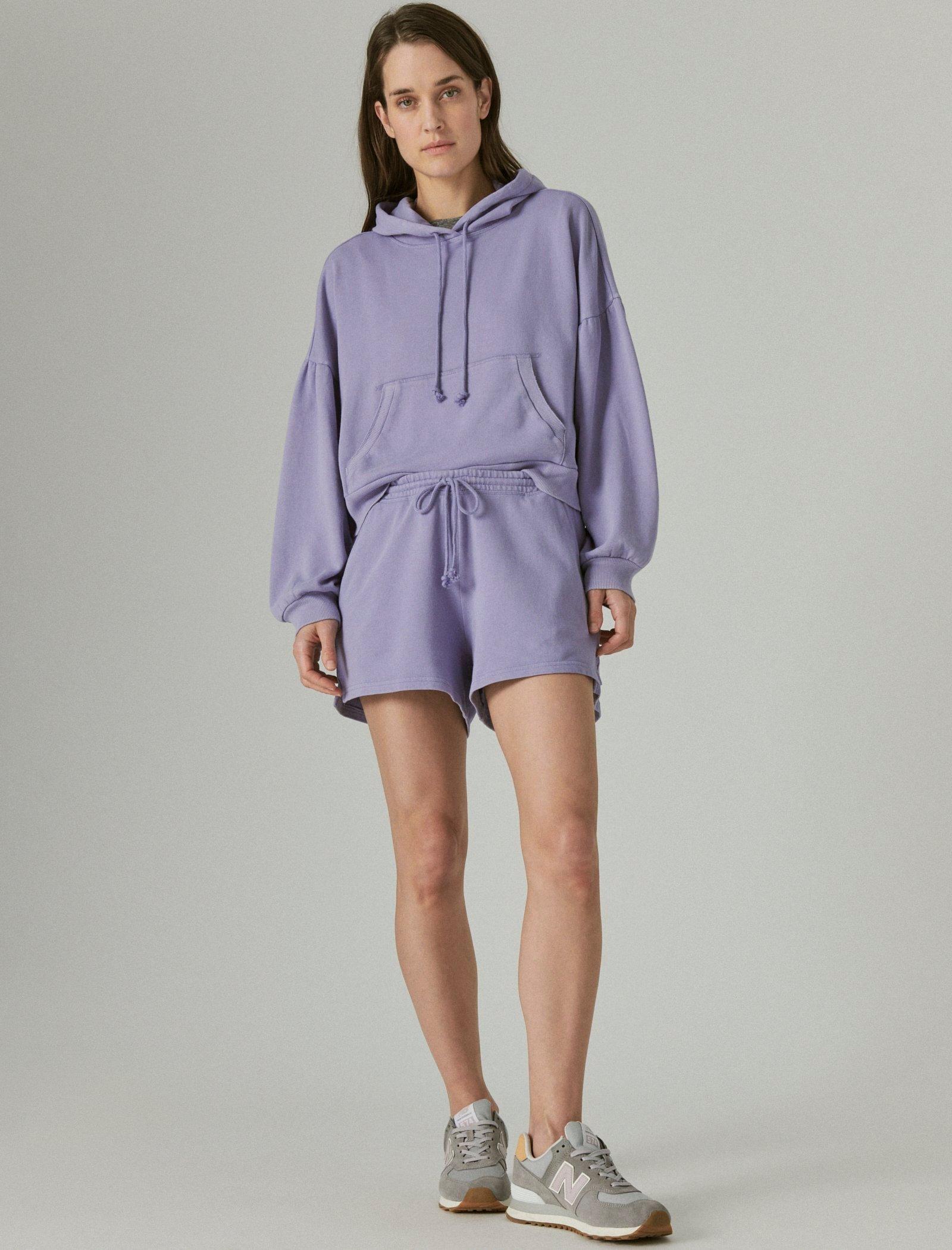 Lucky Brand High Rise Slouchy Short Persian Violet