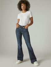 Lucky Brand High Rise Stevie Flare Jean Monsoon