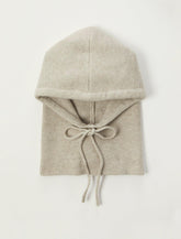 Lucky Brand Hoodie Balaclava Oatmeal/Heather Grey