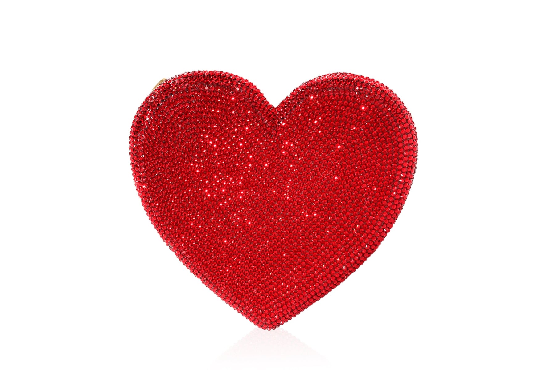 Judith Leiber Couture Bespoke Heart Light Siam