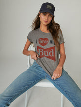 Lucky Brand I Love My Bud Heather Grey