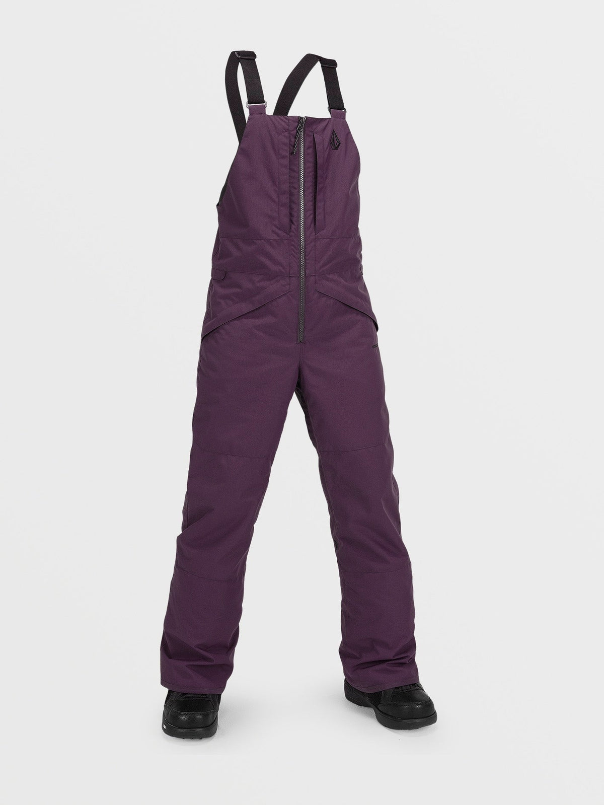 Volcom Kids Barkley Insulated Bib Overalls Blackberry