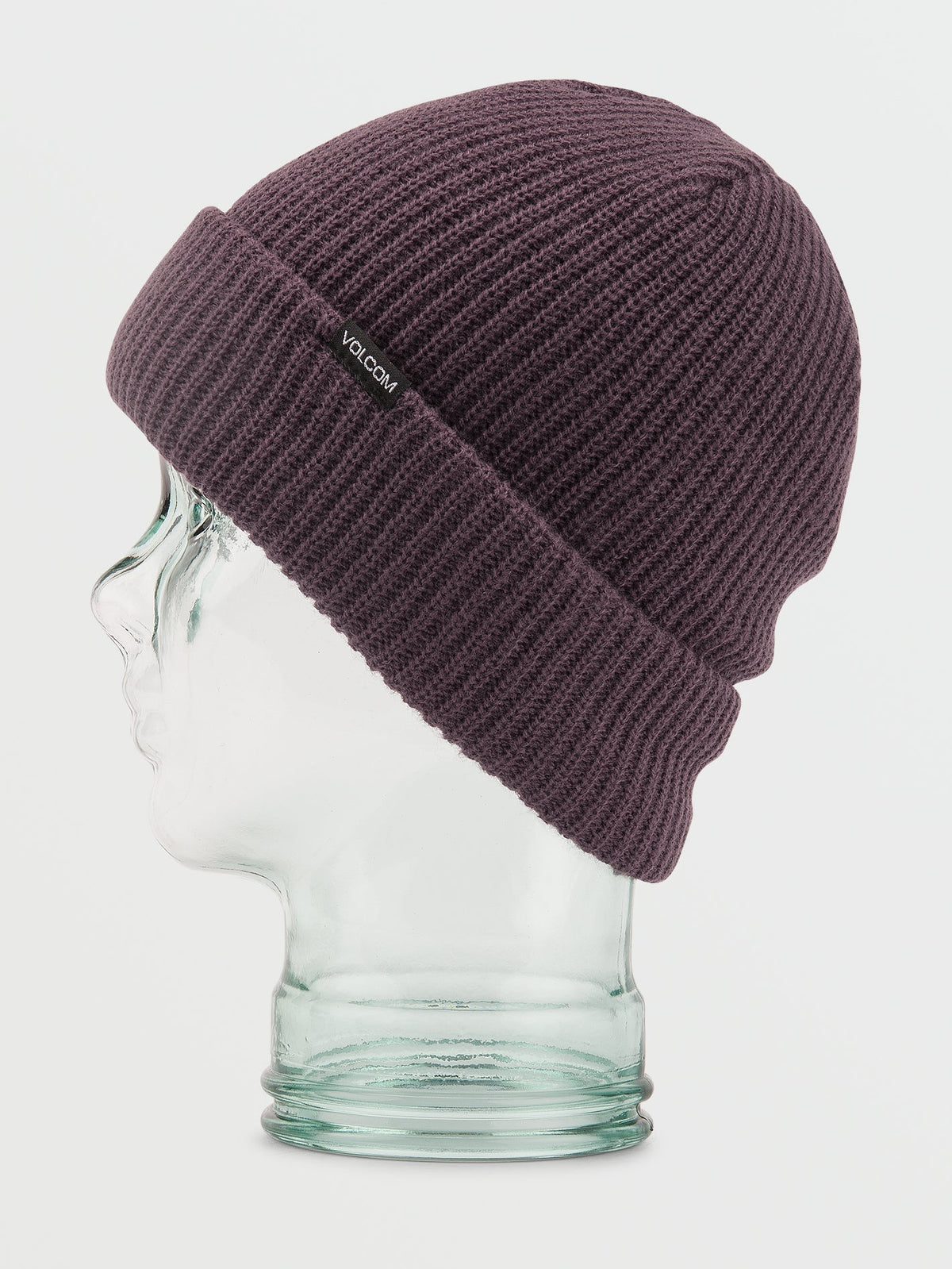 Volcom Polar Lined Women's Beanie Black Plum