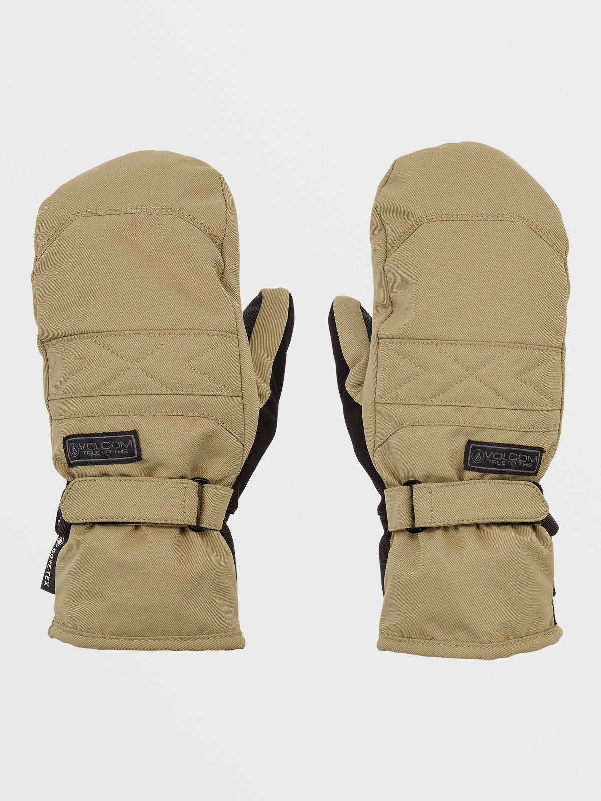 Volcom Peep Gore-Tex Mitts Dark Khaki