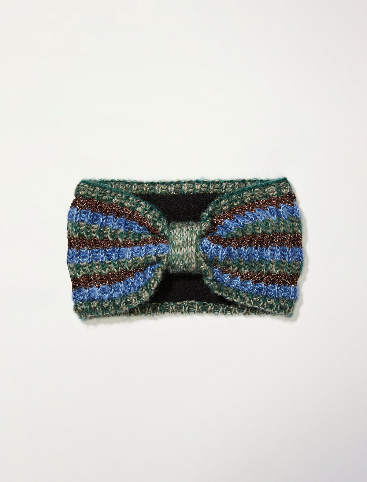 Lucky Brand Knit Headband Dark Green