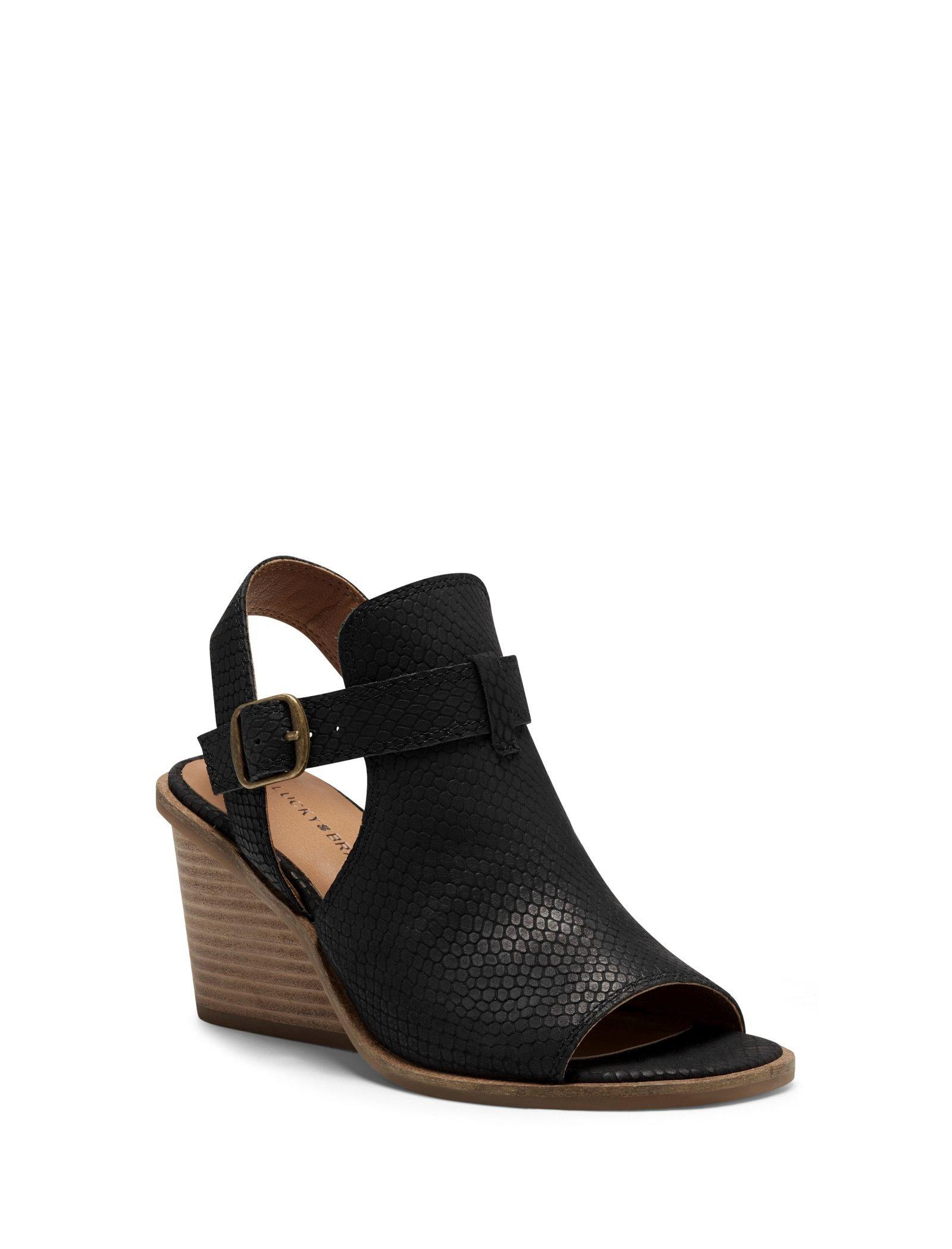 Lucky Brand Labradite Heel Black