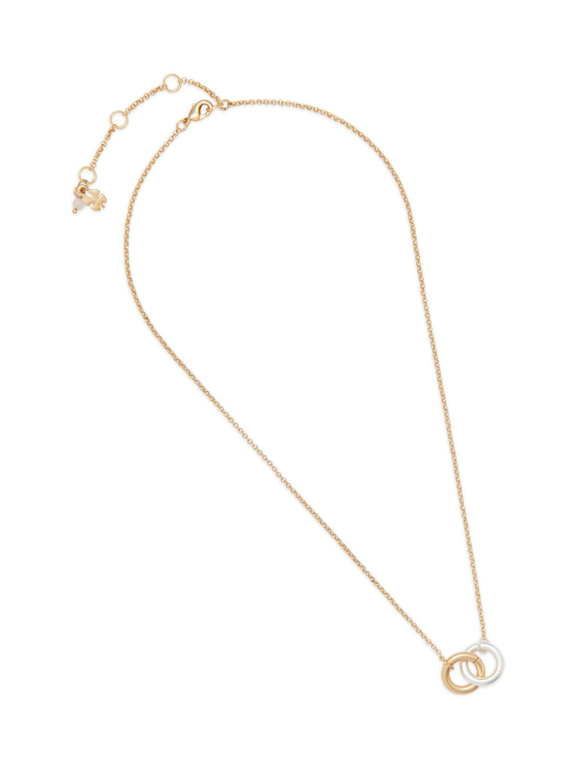 Lucky Brand Loop Collar Necklace - Women's Ladies Accessories Jewelry Necklace Pendants Two Tone