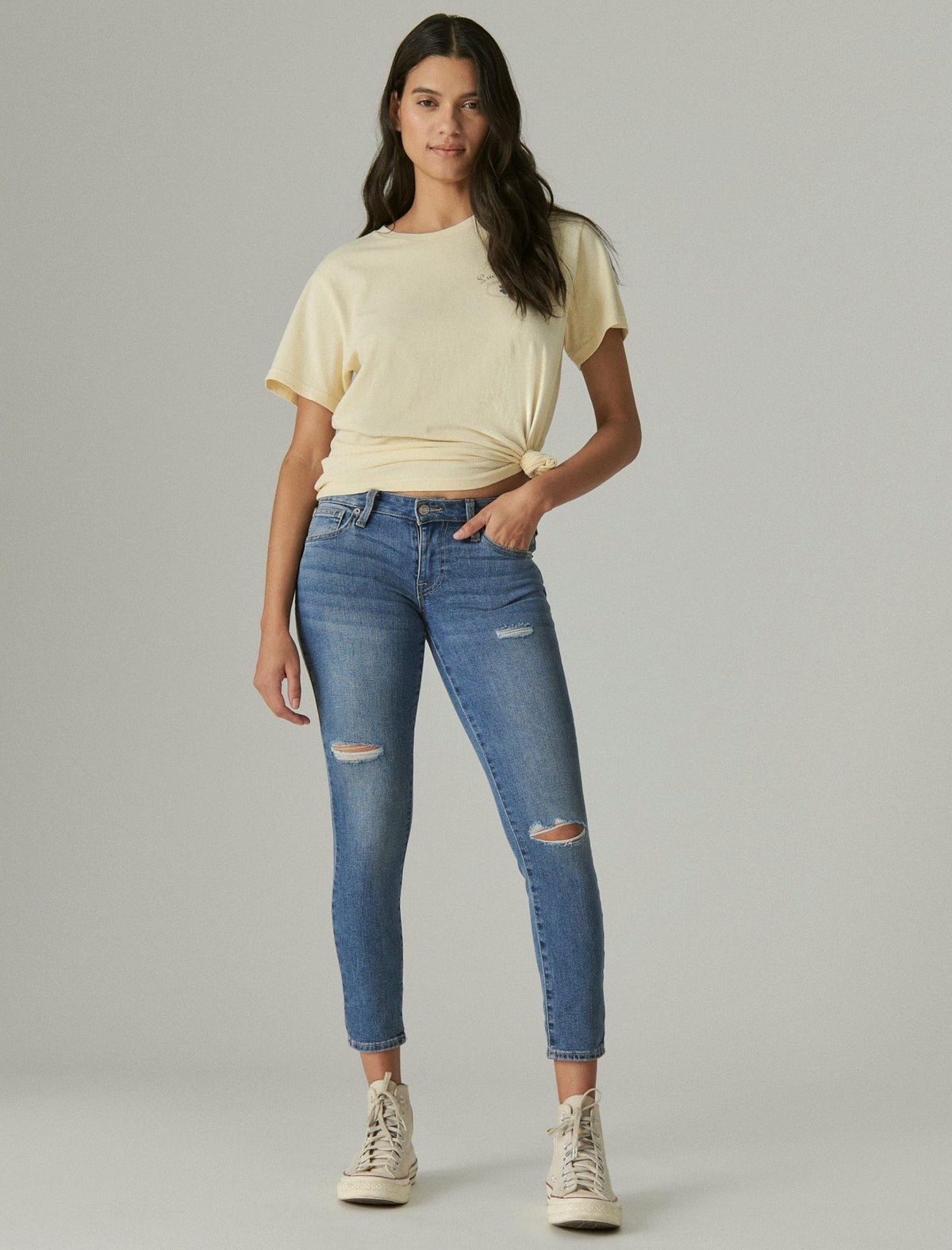 Lucky Brand Low Rise Lolita Skinny Kendzora