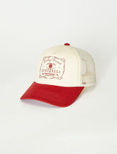 Lucky Brand Ed Trucker Hat Natural