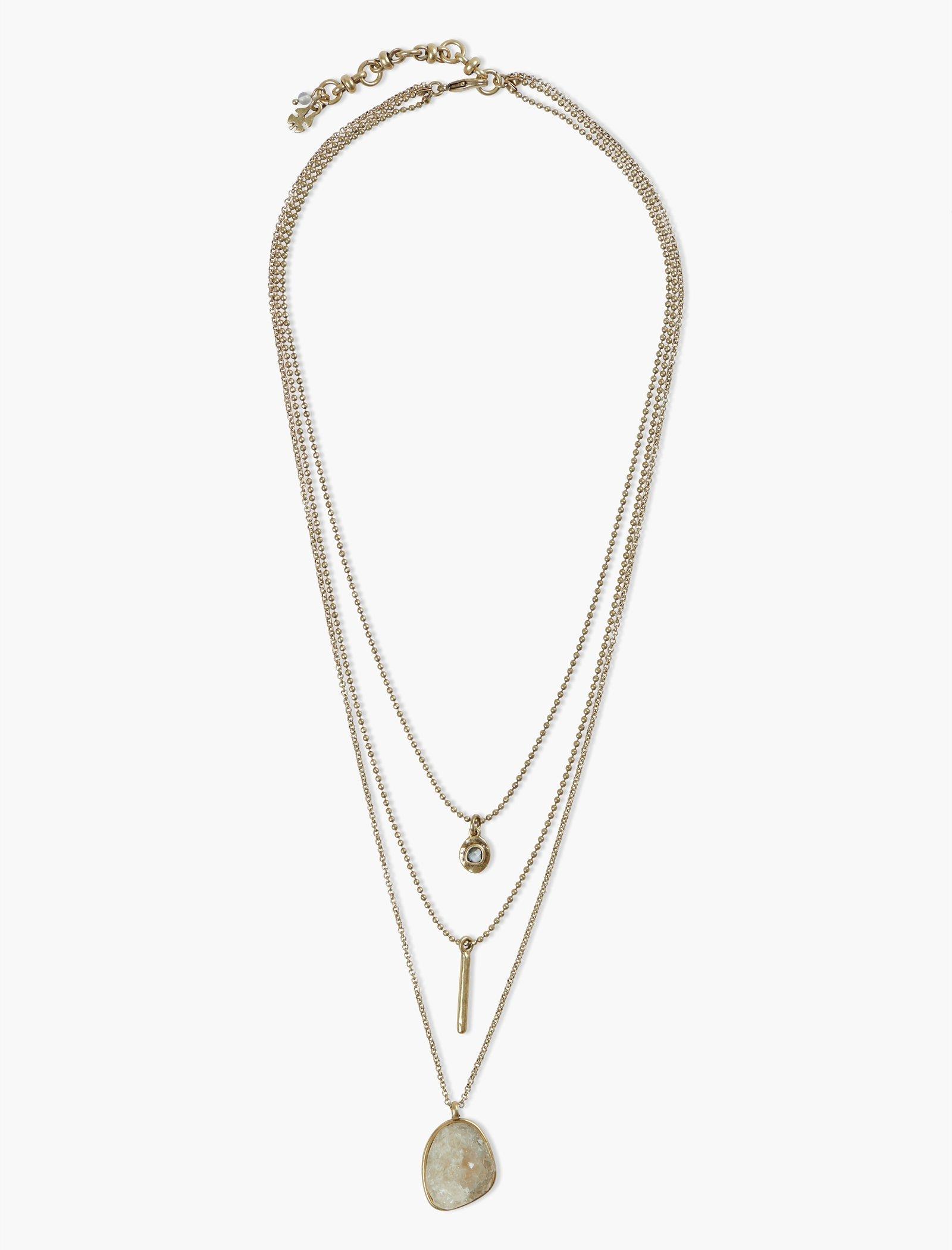 Lucky Brand Lucky Layer Necklace Gold