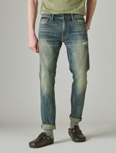 Lucky Brand Lucky Legend 412 Athletic Slim Jean - Men's Pants Denim Slim Fit Jeans Marsh