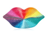 Judith Leiber Couture Lips Rainbow Kiss