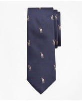 Brooks Brothers Men's Reindeer Tie Navy