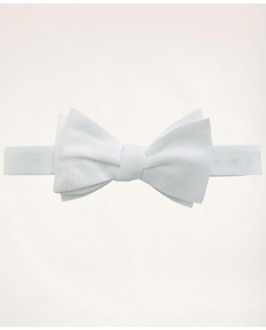 Brooks Brothers Men's Formal Bow Tie White