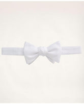 Brooks Brothers Men's Pique Pre-Tied Bow Tie White