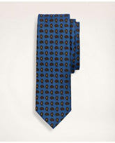 Brooks Brothers Men's Silk Pine Tie Light Blue