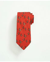 Brooks Brothers Men's Silk Mallard Tie Red