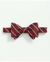 Brooks Brothers Men's Silk Pattern Bow Tie Red