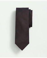 Brooks Brothers Men's Silk Twill Tie Brown