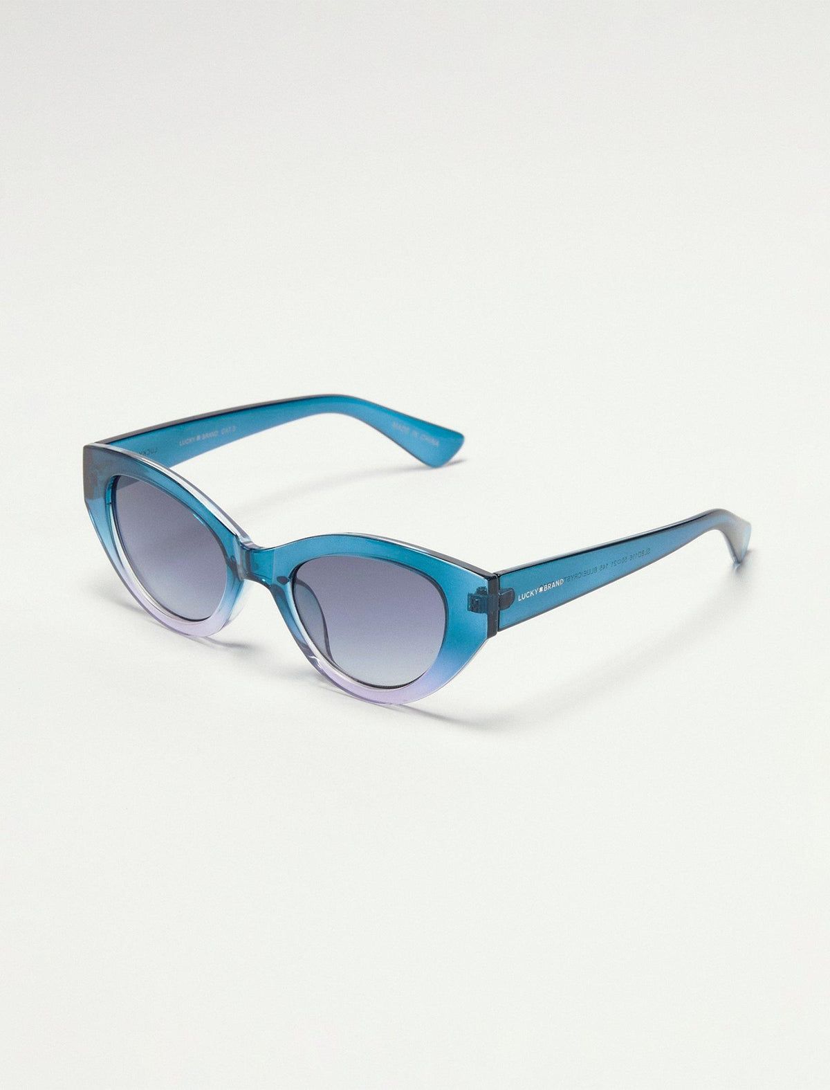 Lucky Brand Malibu Ombre Cateye Sunglasses Rinse