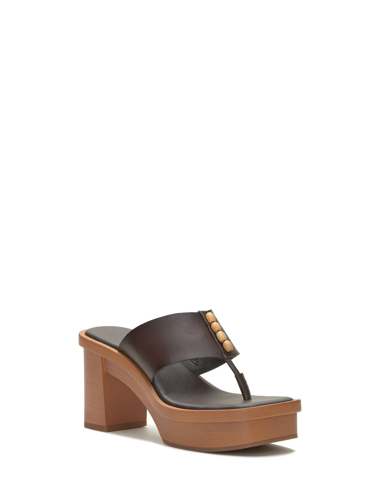 Lucky Brand Mandelina Sandal Heel Light Brown