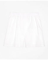 Brooks Brothers Men's Traditional Fit Broadcloth Boxers White