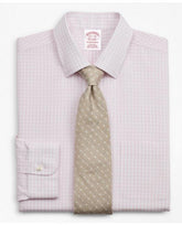 Brooks Brothers Men's Traditional Extra-Relaxed-Fit Dress Shirt Pink