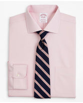 Brooks Brothers Men's Stretch Madison Relaxed-Fit Dress Shirt Pink