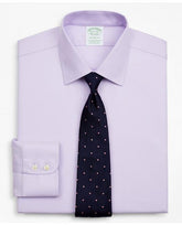 Brooks Brothers Men's Stretch Milano Slim-Fit Dress Shirt Lavender