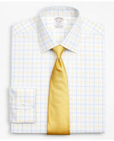 Brooks Brothers Men's Stretch Soho Extra-Slim-Fit Dress Shirt Yellow