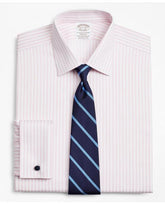 Brooks Brothers Men's Stretch Soho Extra-Slim-Fit Dress Shirt Pink