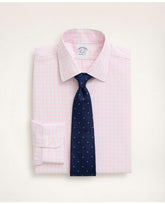 Brooks Brothers Men's Stretch Regent Regular-Fit Dress Shirt Pink