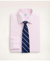 Brooks Brothers Men's Stretch Regent Regular-Fit Dress Shirt Pink