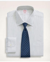 Brooks Brothers Men's Stretch Madison Regular-Fit Dress Shirt Grey