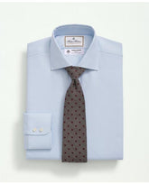 Brooks Brothers Men's X Thomas Mason Cotton Poplin English Collar Dress Shirt Light Blue