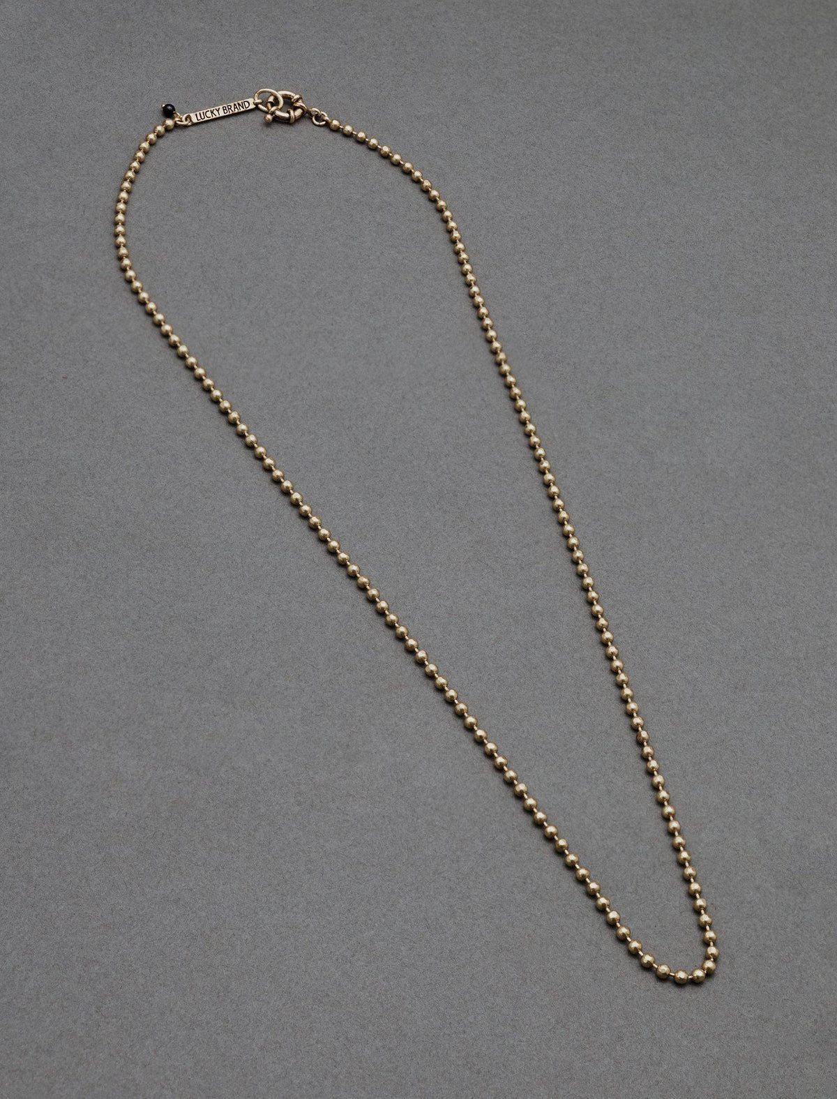 Lucky Brand Mens Chain Necklace - Women's Ladies Accessories Jewelry Necklace Pendants Gold