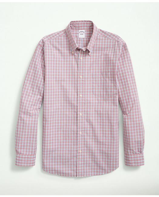 Brooks Brothers Men's Friday Shirt Red