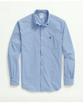 Brooks Brothers Men's Stretch Performance Series Sport Shirt Light Blue