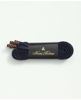 Brooks Brothers Men's Flat Shoelaces Navy