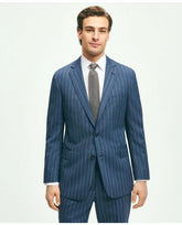 Brooks Brothers Men's Regent Fit Pinstripe 1818 Suit Navy