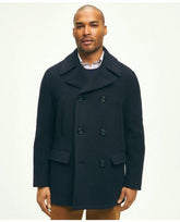 Brooks Brothers Men's Wool Peacoat Navy