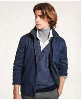 Brooks Brothers Men's Cotton Bomber Jacket Navy