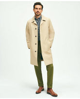 Brooks Brothers Men's Cotton Driving Coat Tan