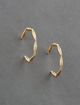 Lucky Brand Modern Hoop Gold