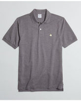 Brooks Brothers Men's Golden Fleece Stretch Supima Polo Shirt Charcoal Heather