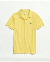 Brooks Brothers Men's Golden Fleece Original-Fit Washed Supima Polo Shirt Yellow