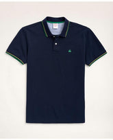 Brooks Brothers Men's Golden Fleece Original Fit Supima Tipped Polo Shirt Navy